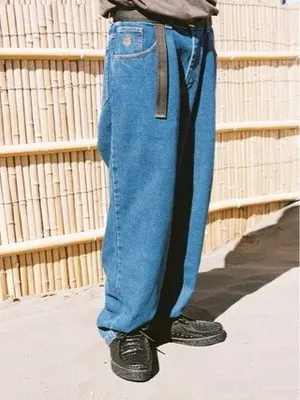 Denim Baggy Blue Casual Pants