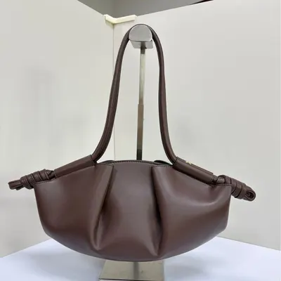 Leather Brown Shoulder Bag Fashion
