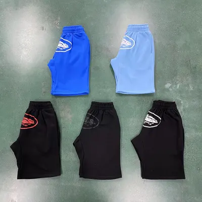 Cotton Shorts Blue Casual Sport Shorts