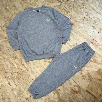 Captive Sweatshirt Set Gray Casual Tracksuit