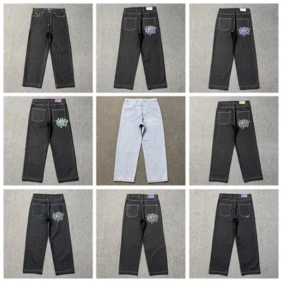 Unbranded Denim Pants Black Casual Jeans