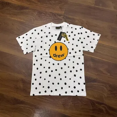 Drew House Polka Dot White Graphic T-Shirt